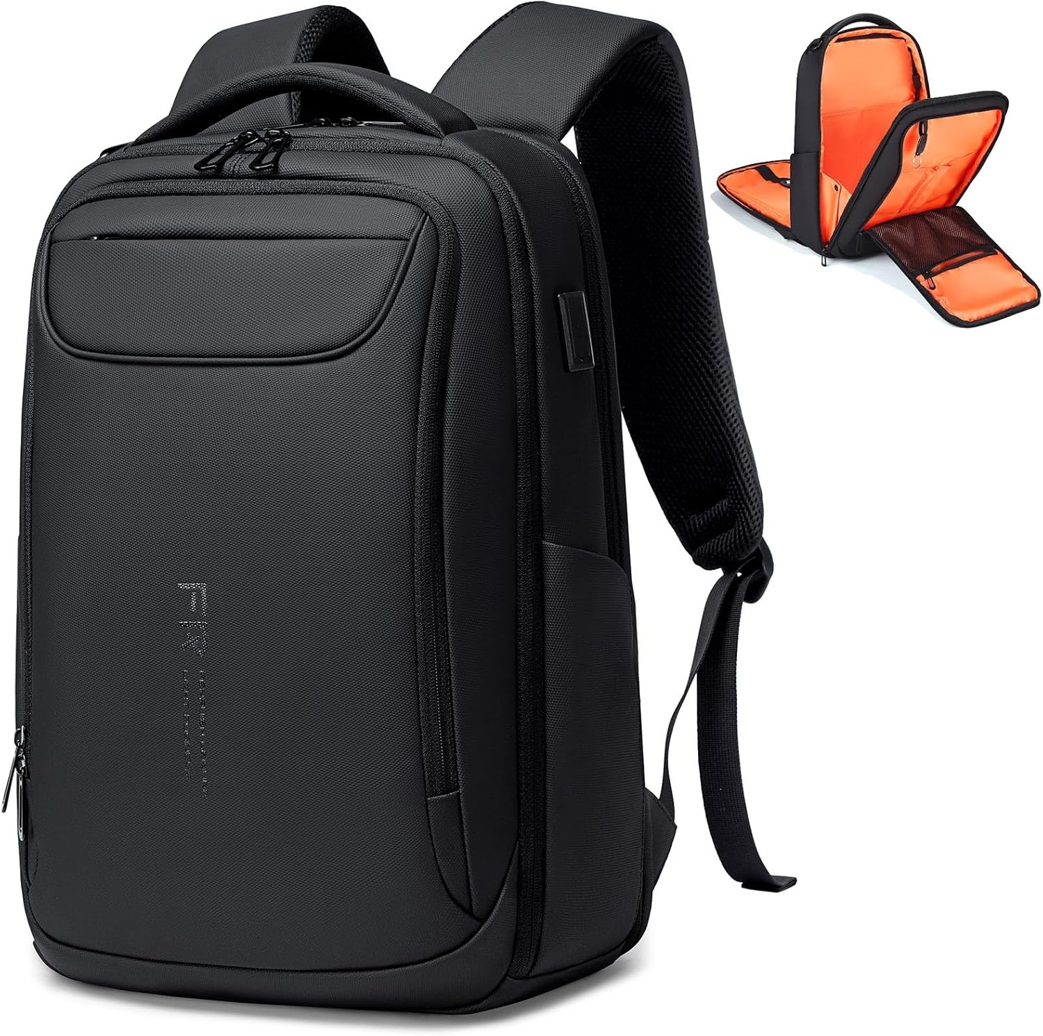 Laptop Backpack 15.6 - Water Resistant Business Laptop Backpack 15.6