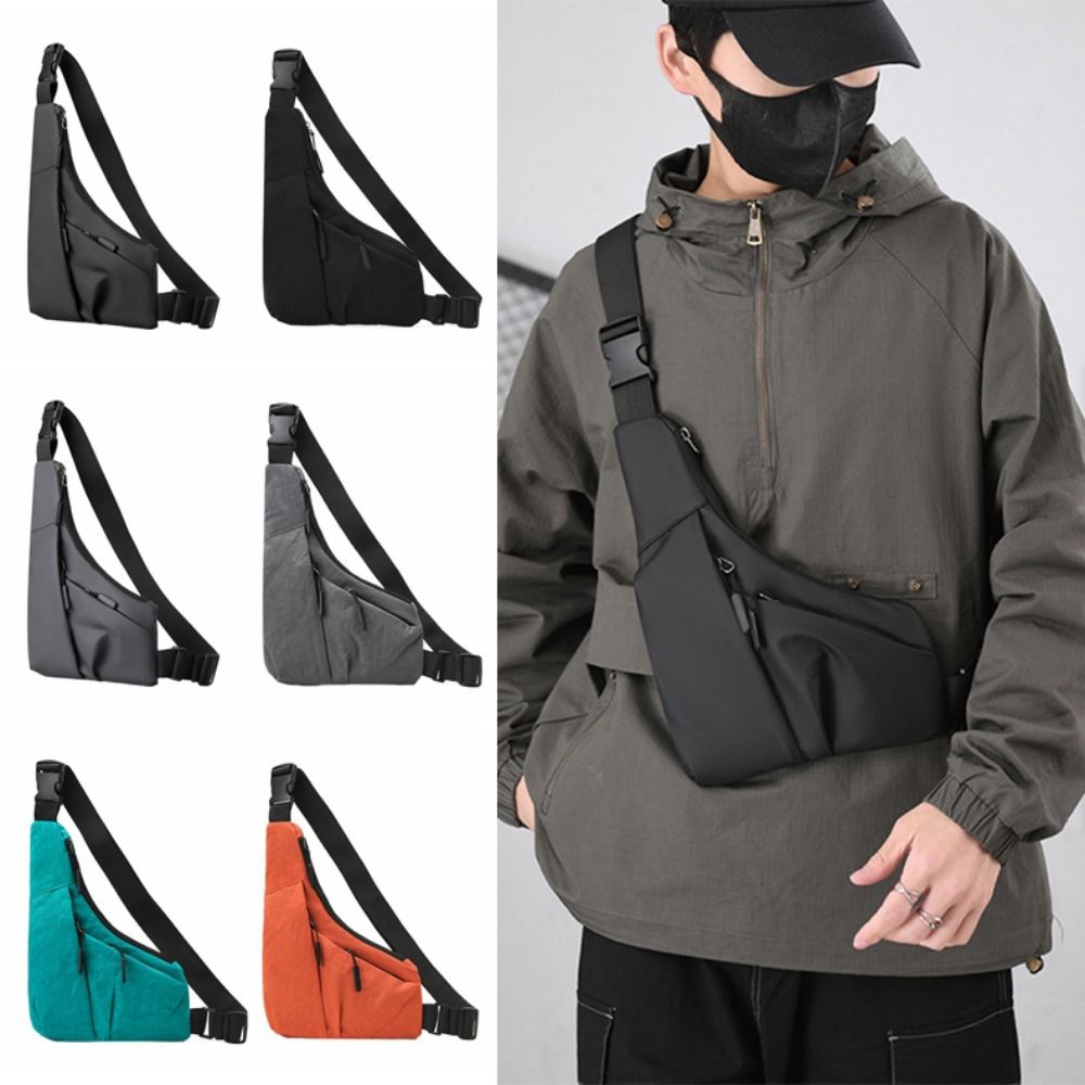 Sling Backpack Shoulder - Portable Outdoor Shoulder Bag Waterproof Adjustable