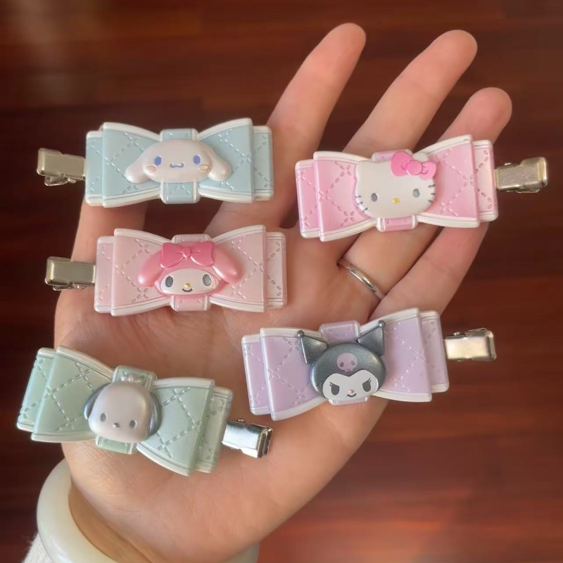 Mini Backpack Purse - Adorable hair accessory Sanrio hair clip,