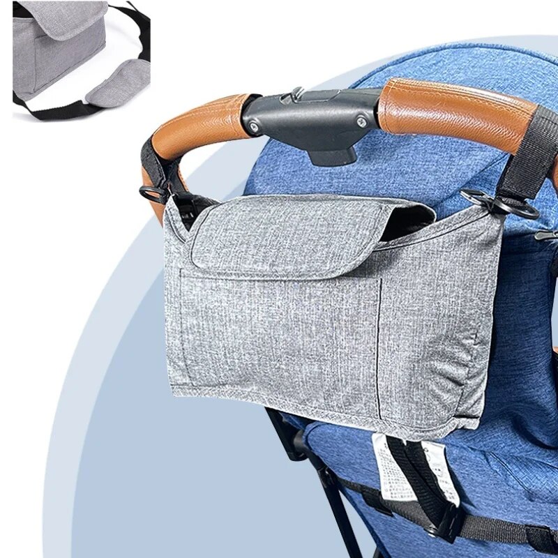 Backpack Diaper Bag - Baby Stroller Hanging Bag Storage Bag,