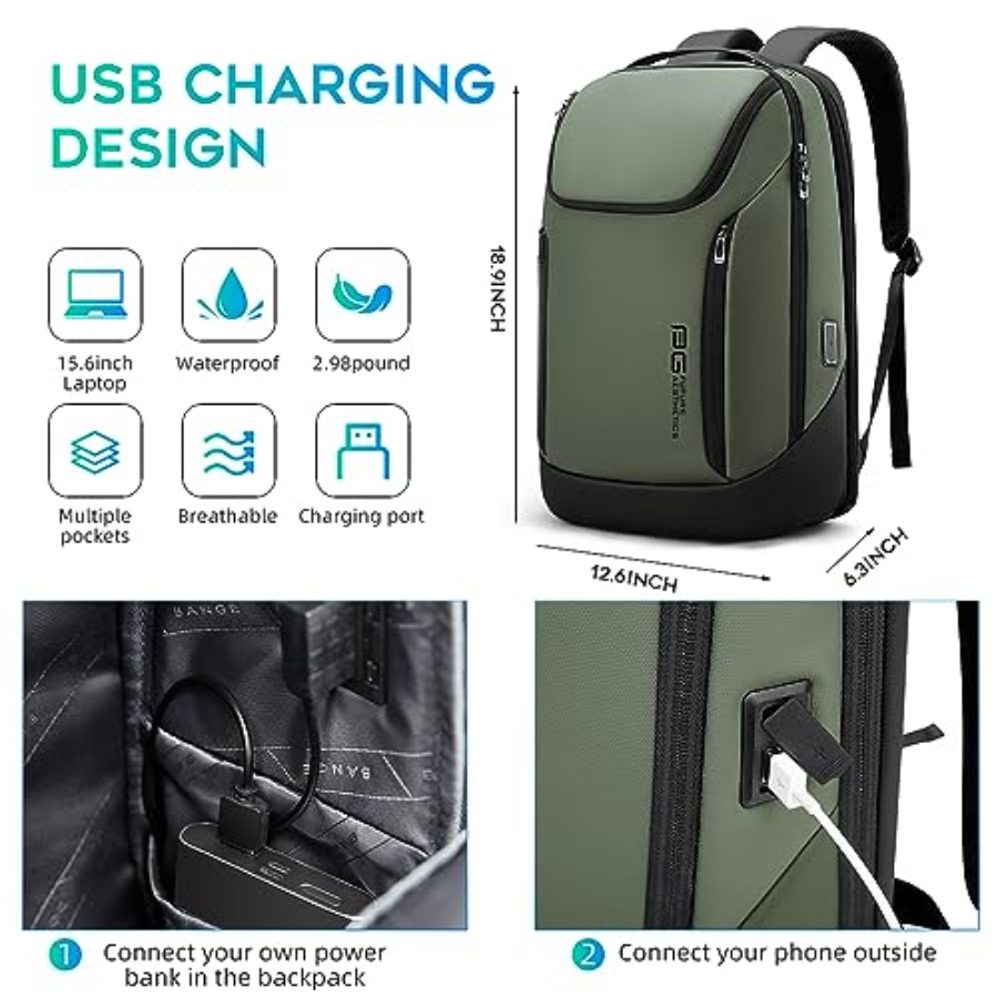 Business Smart Backpack Waterp – Laptop Backpack 15.6 Bewertung und Preis