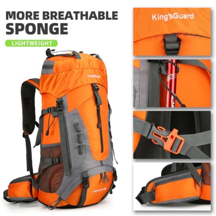 60L Hiking Backpack for Men an – Rain Cover Backpack Bewertung und Preis