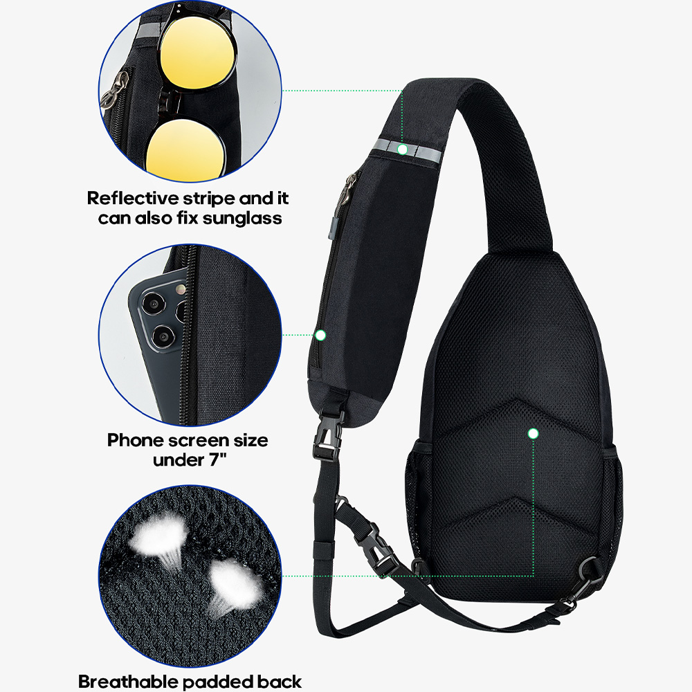 WATERFLY Crossbody Sling Bag C – Sling Backpack Shoulder Bewertung und Preis