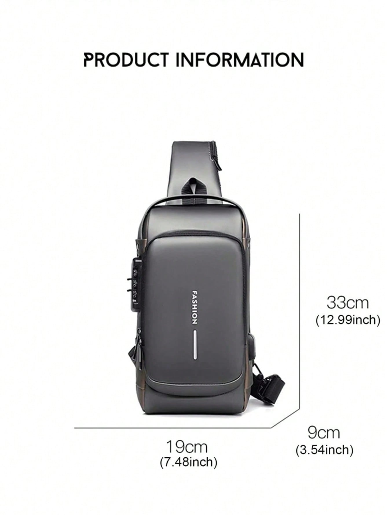 Men's Bags Shoulder Messenger  – Sling Backpack Shoulder Bewertung und Preis