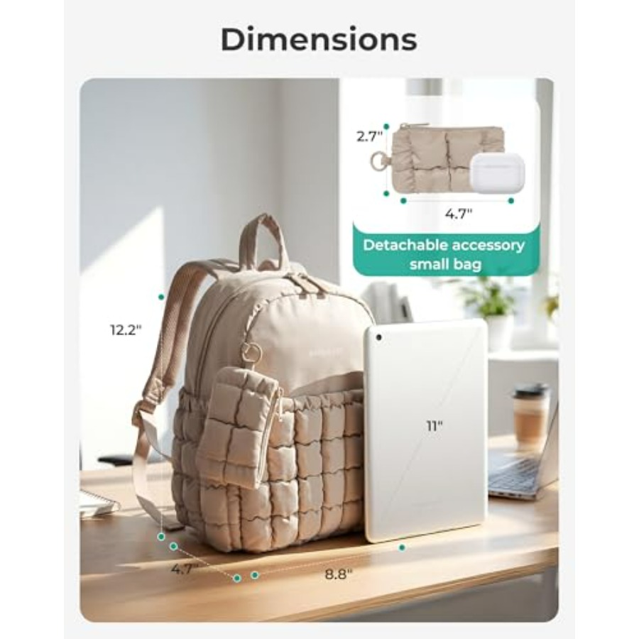 Mini Backpacks for Women, Puff – Mini Backpack Purse Bewertung und Preis