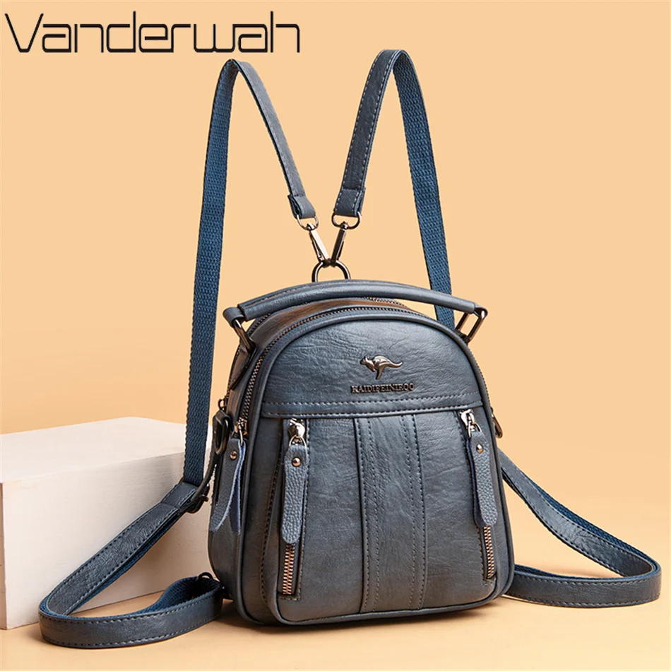 4 In 1 Leather Backpacks Multi – Fashion Backpack Women Bewertung und Preis