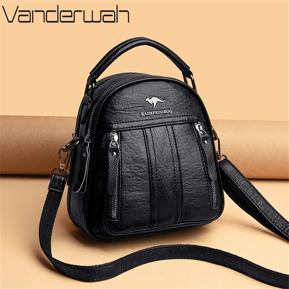 4 In 1 Leather Backpacks Multi – Fashion Backpack Women Bewertung und Preis