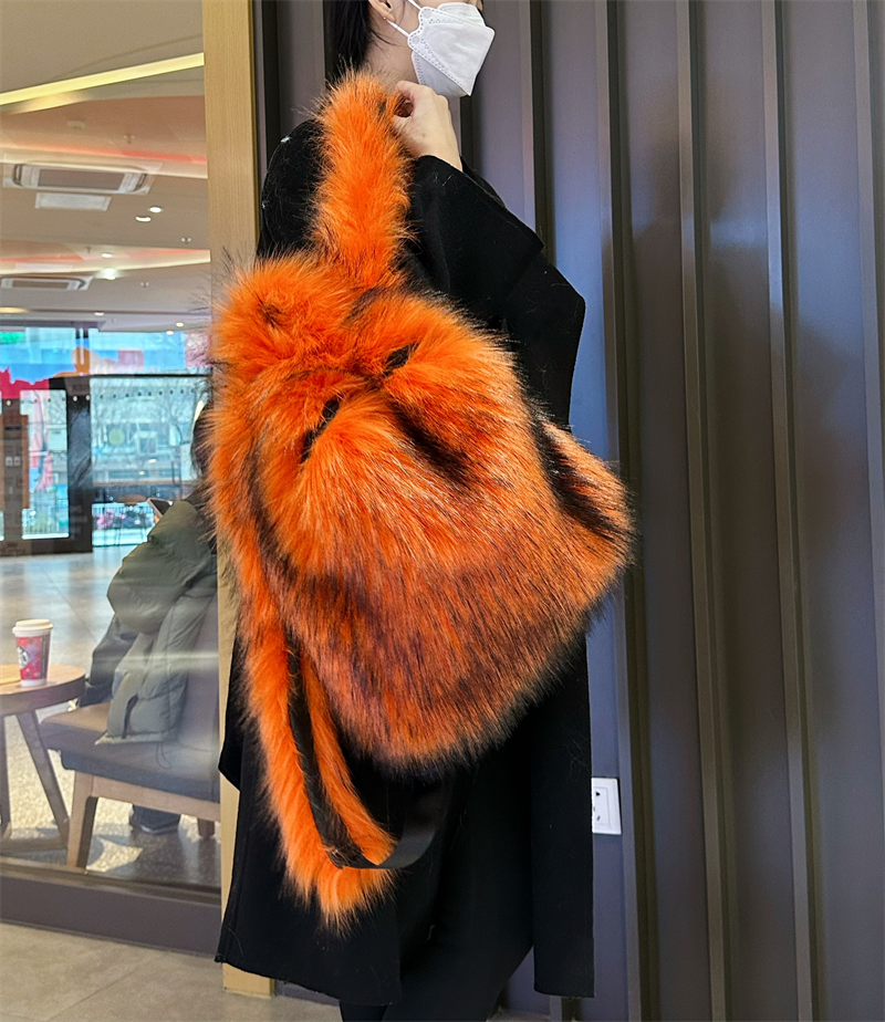Y2K Faux Fur Leopard Women Bac – Fashion Backpack Women Bewertung und Preis