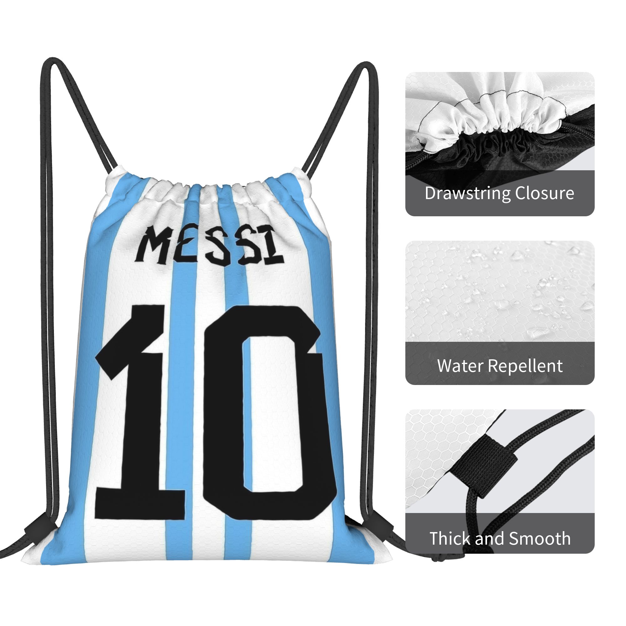 Messis 10 Soccer Football Draw – Drawstring Gym Bag Bewertung und Preis