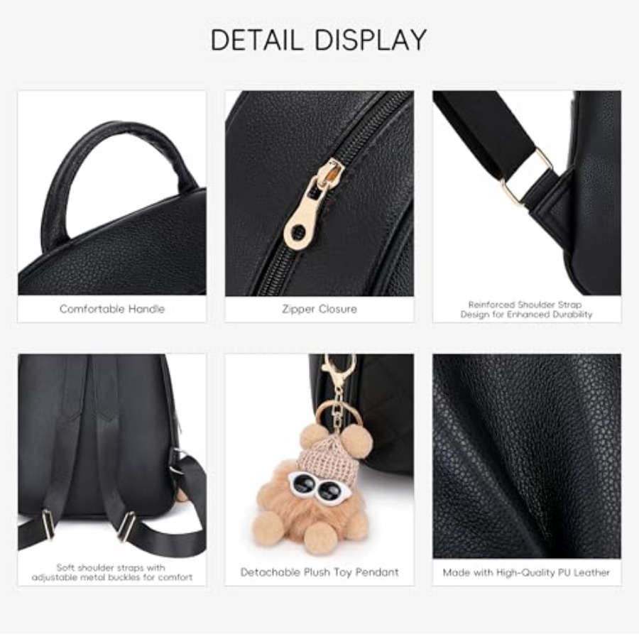 Mini Leather Backpack Purse fo – Mini Backpack Purse Bewertung und Preis