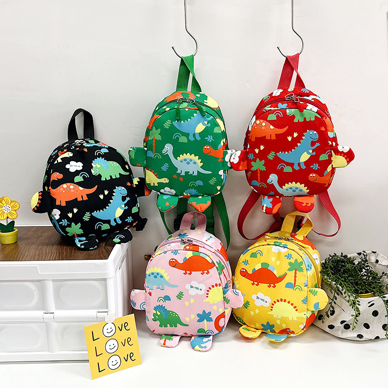 Cute Children Bag Cartoon Dino – Travel Backpack Anti Theft Bewertung und Preis