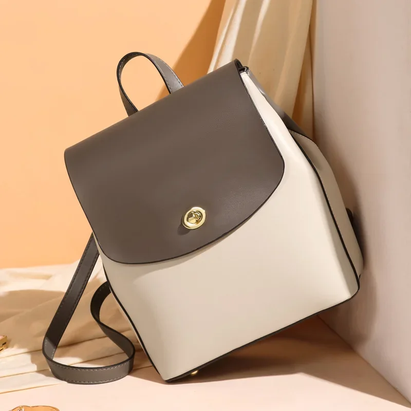 Women's Bags Large Capacity Le – Leather Backpack Vintage Bewertung und Preis