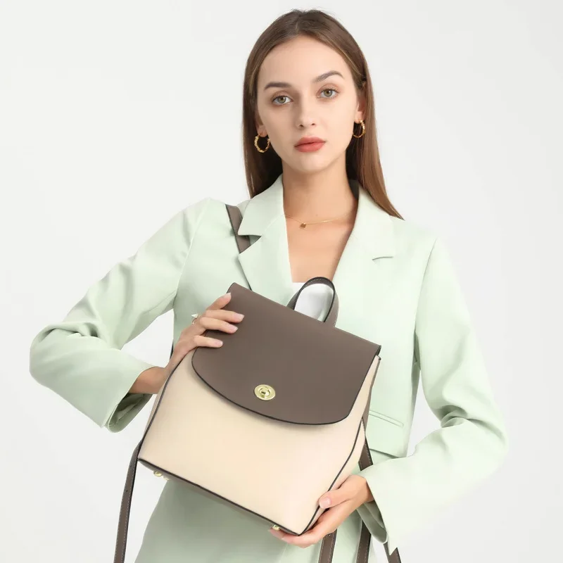 Women's Bags Large Capacity Le – Leather Backpack Vintage Bewertung und Preis