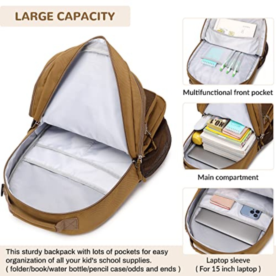 Water Resistant Backpack with  – School Backpack Teen Bewertung und Preis
