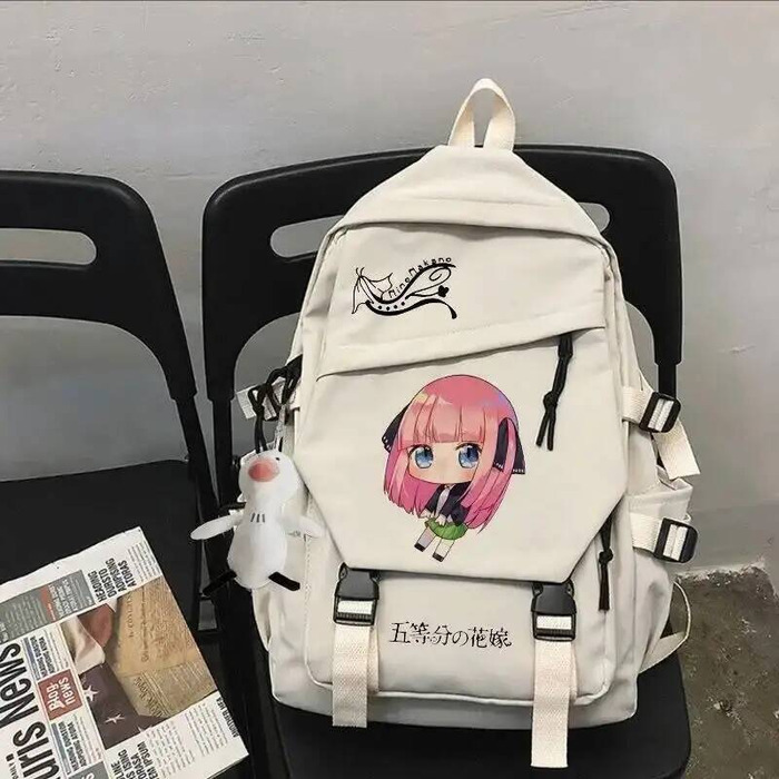 Black Whitethe Quintessential  – School Backpack Teen Bewertung und Preis