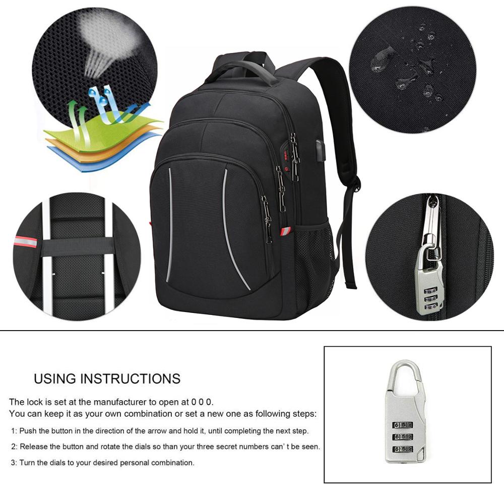 Men Multifuction Travel Laptop – Travel Backpack Anti Theft Bewertung und Preis