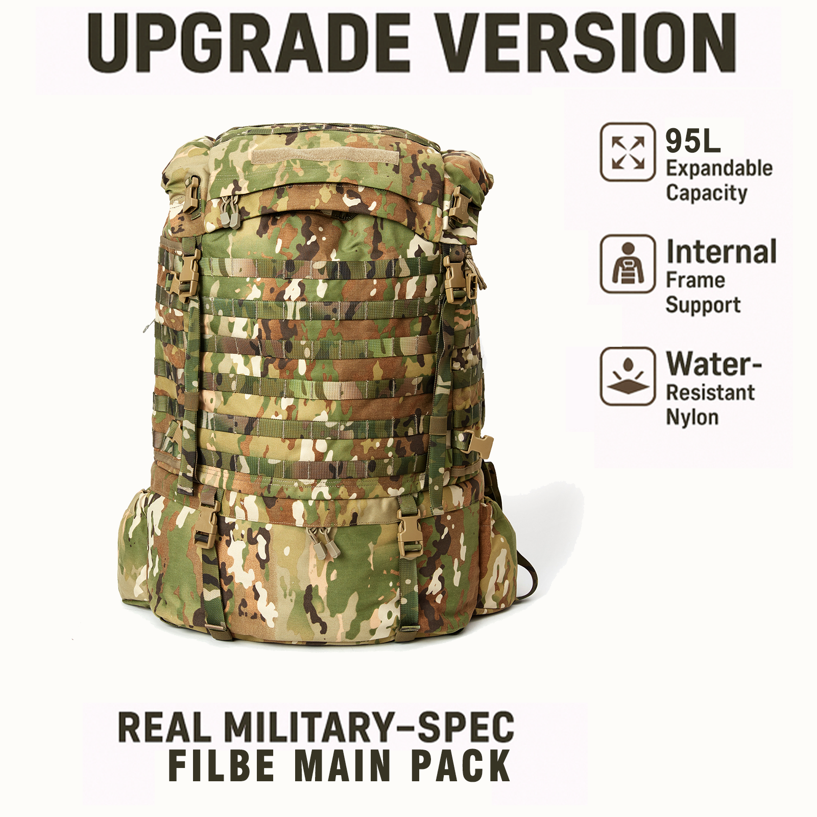 USMC FILBE Main Pack – OCP Cam – Rucksack Military Style Bewertung und Preis