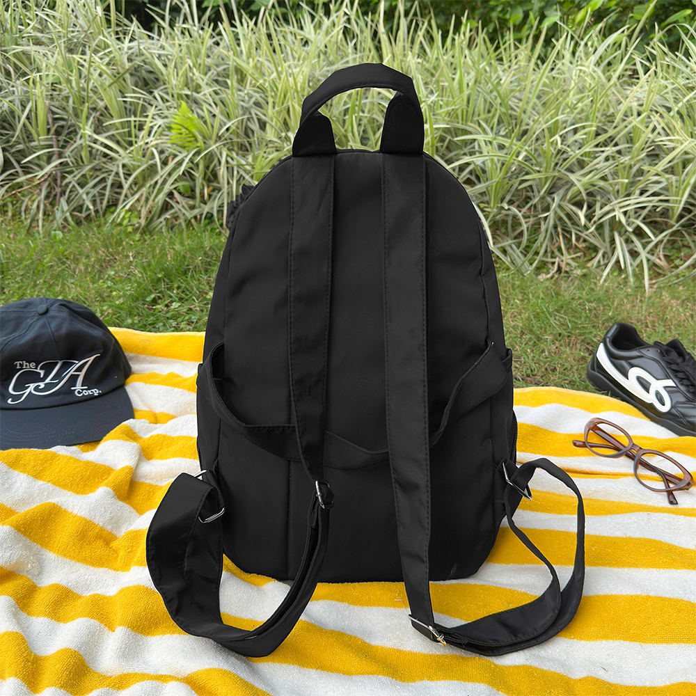 Polka Dot Nylon Drawstring Bac – Canvas Backpack Casual Bewertung und Preis