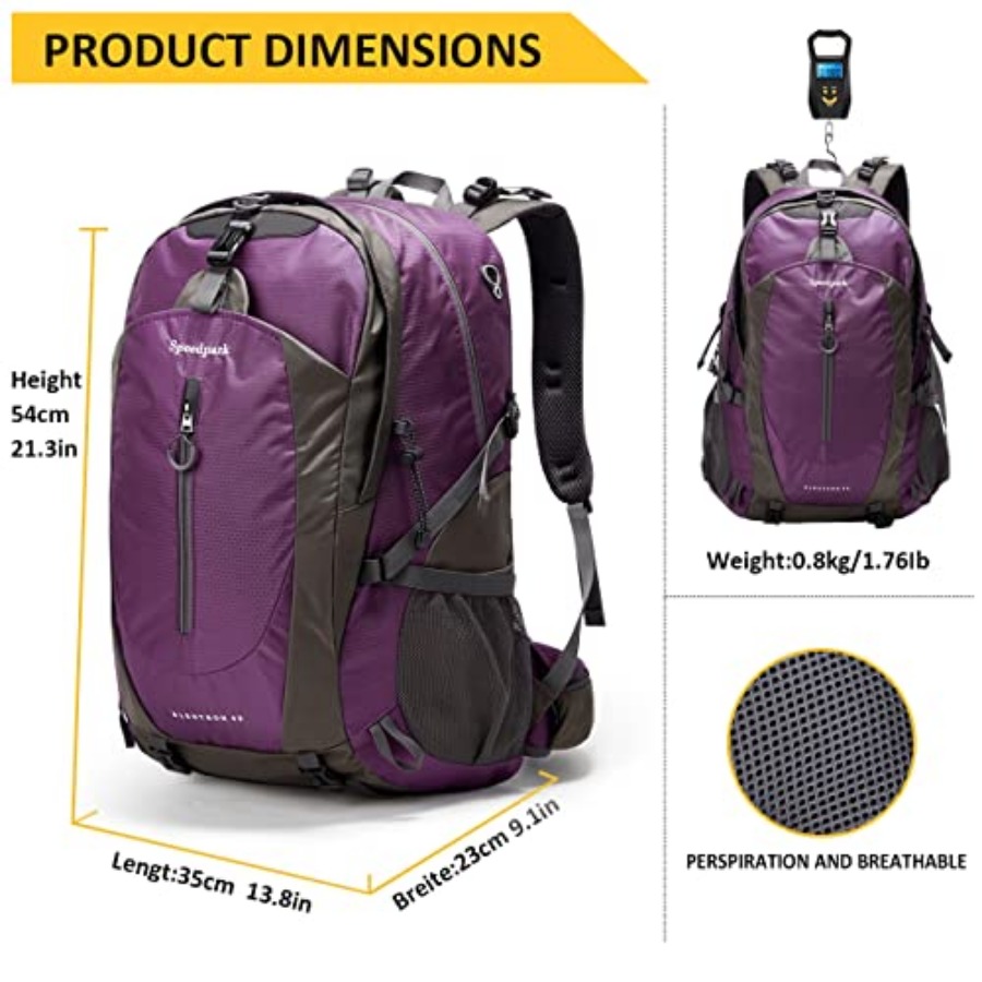 Hiking Backpack 40L Waterproof – Rain Cover Backpack Bewertung und Preis