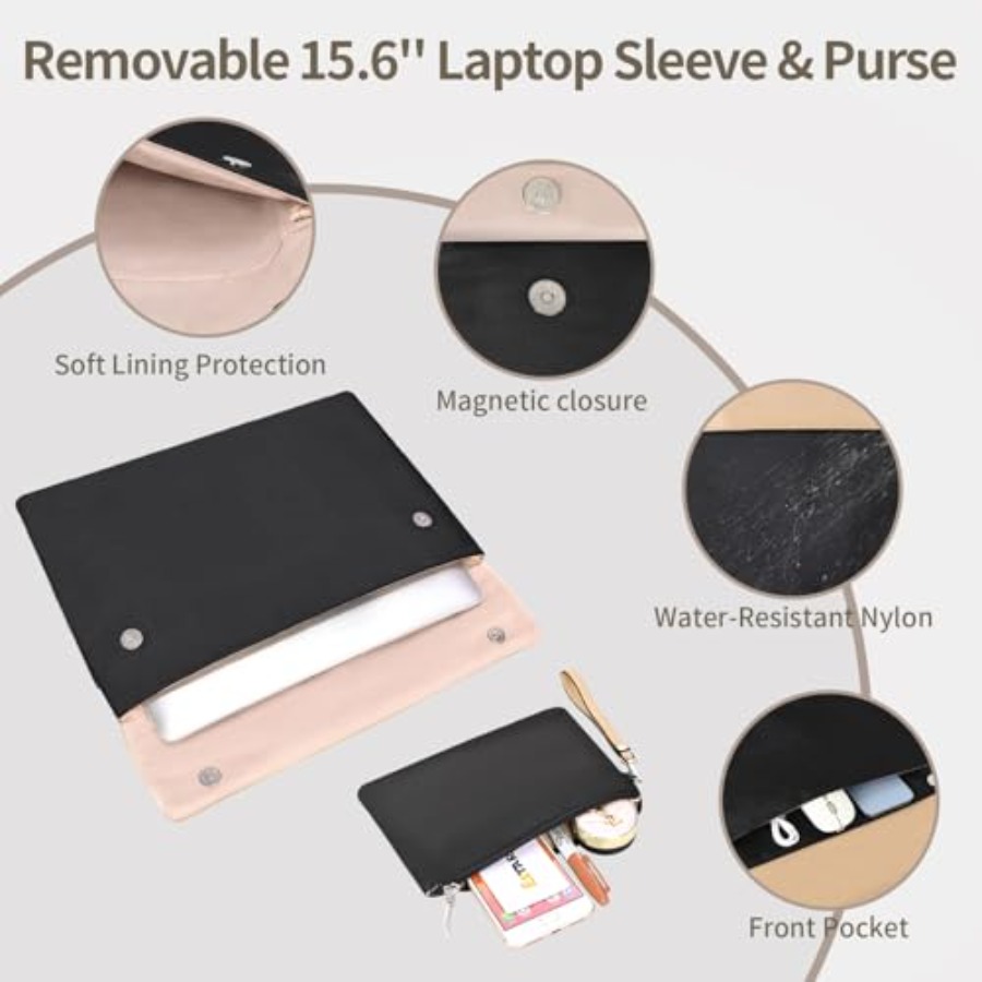 ESTARER Women's Laptop Leather – Laptop Sleeve Removable Bewertung und Preis