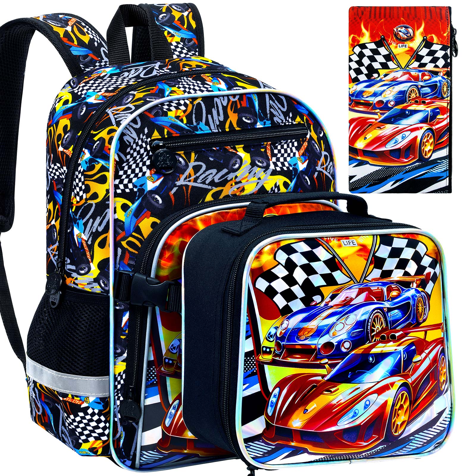 Bookbag for Kids Boys, 3PCS Ba – Hydration Pack Outdoor Bewertung und Preis