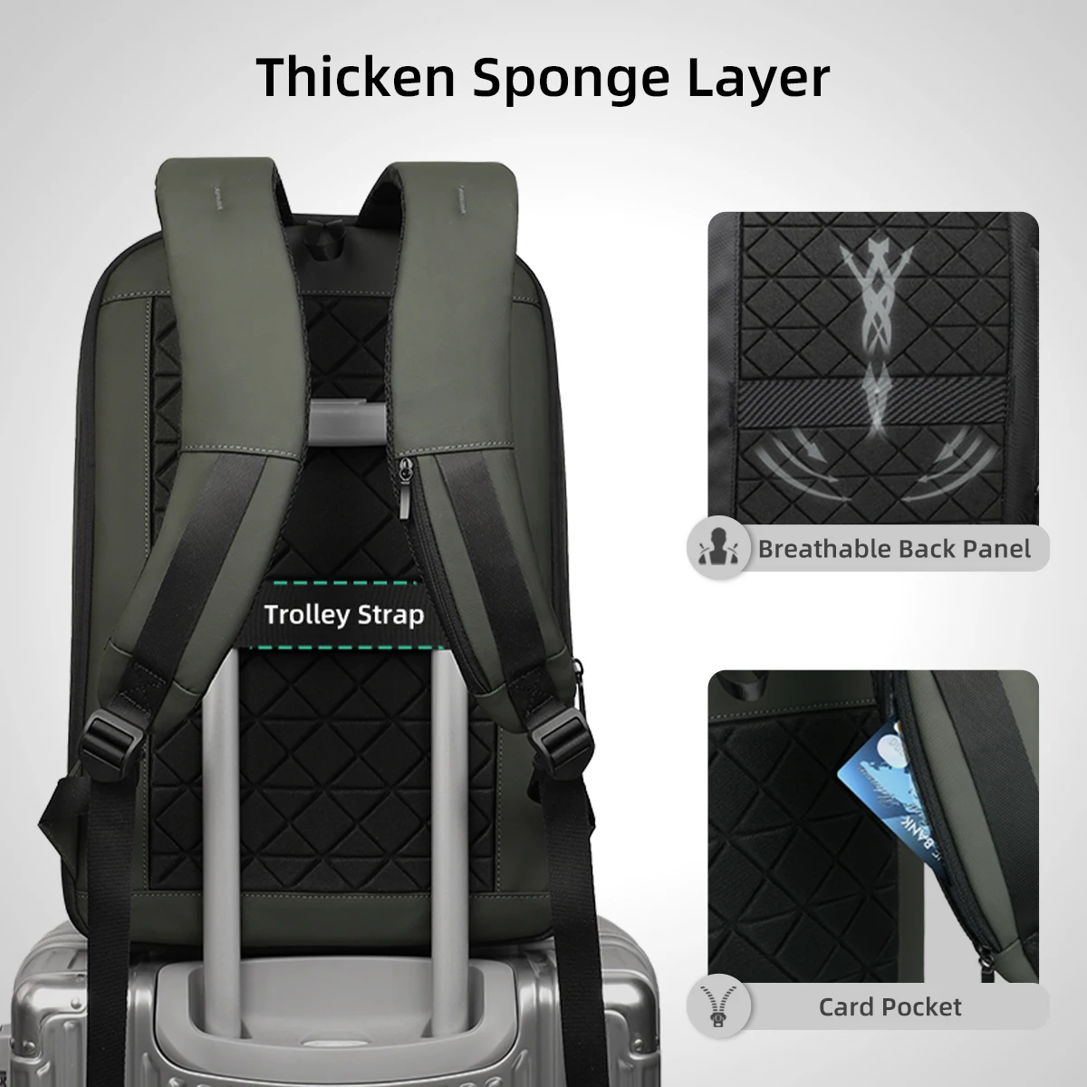 HK Expandable Business Backpac – Laptop Backpack 15.6 Bewertung und Preis