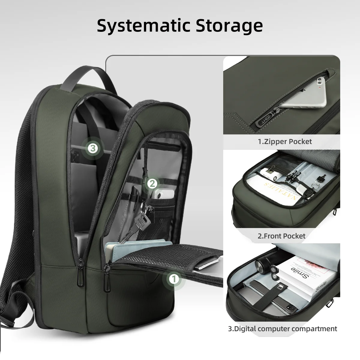 HK Expandable Business Backpac – Laptop Backpack 15.6 Bewertung und Preis