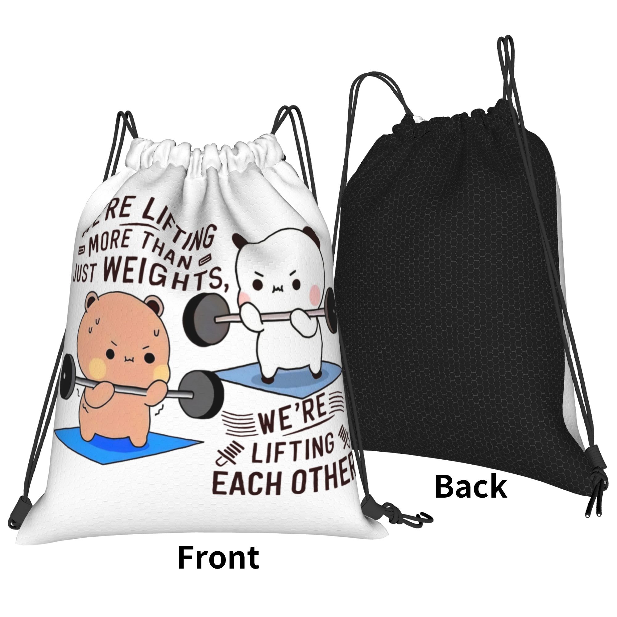 Bubu Dudu Lifting Each Other I – Drawstring Gym Bag Bewertung und Preis