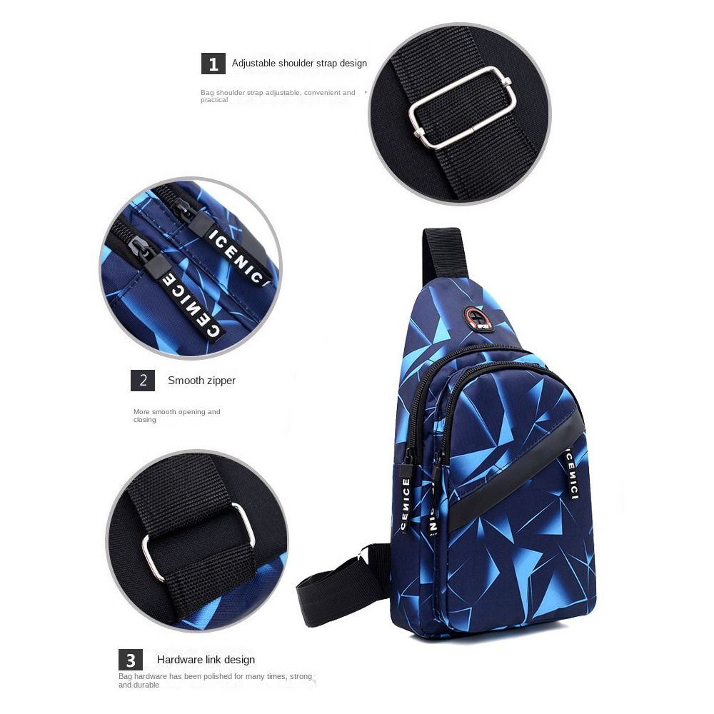 Fashion 2-Layer Chest bag Trav – Sling Backpack Shoulder Bewertung und Preis