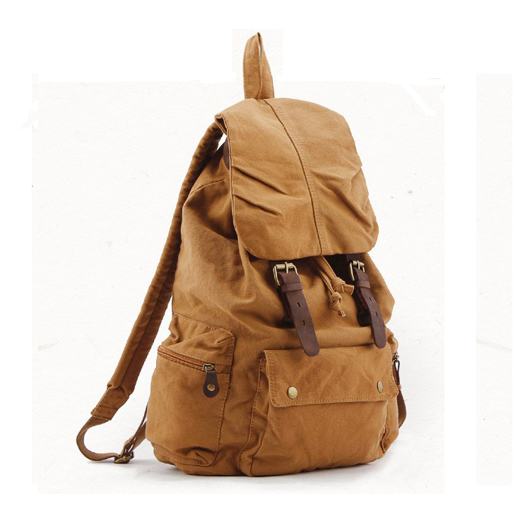 Fashion Vintage Leather milita – Rucksack Military Style Bewertung und Preis