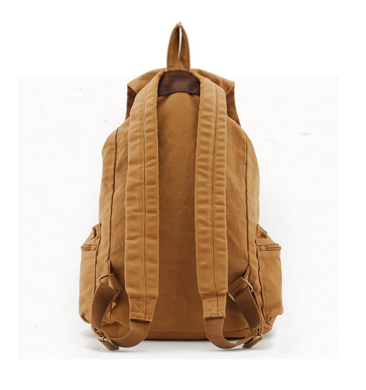 Fashion Vintage Leather milita – Rucksack Military Style Bewertung und Preis