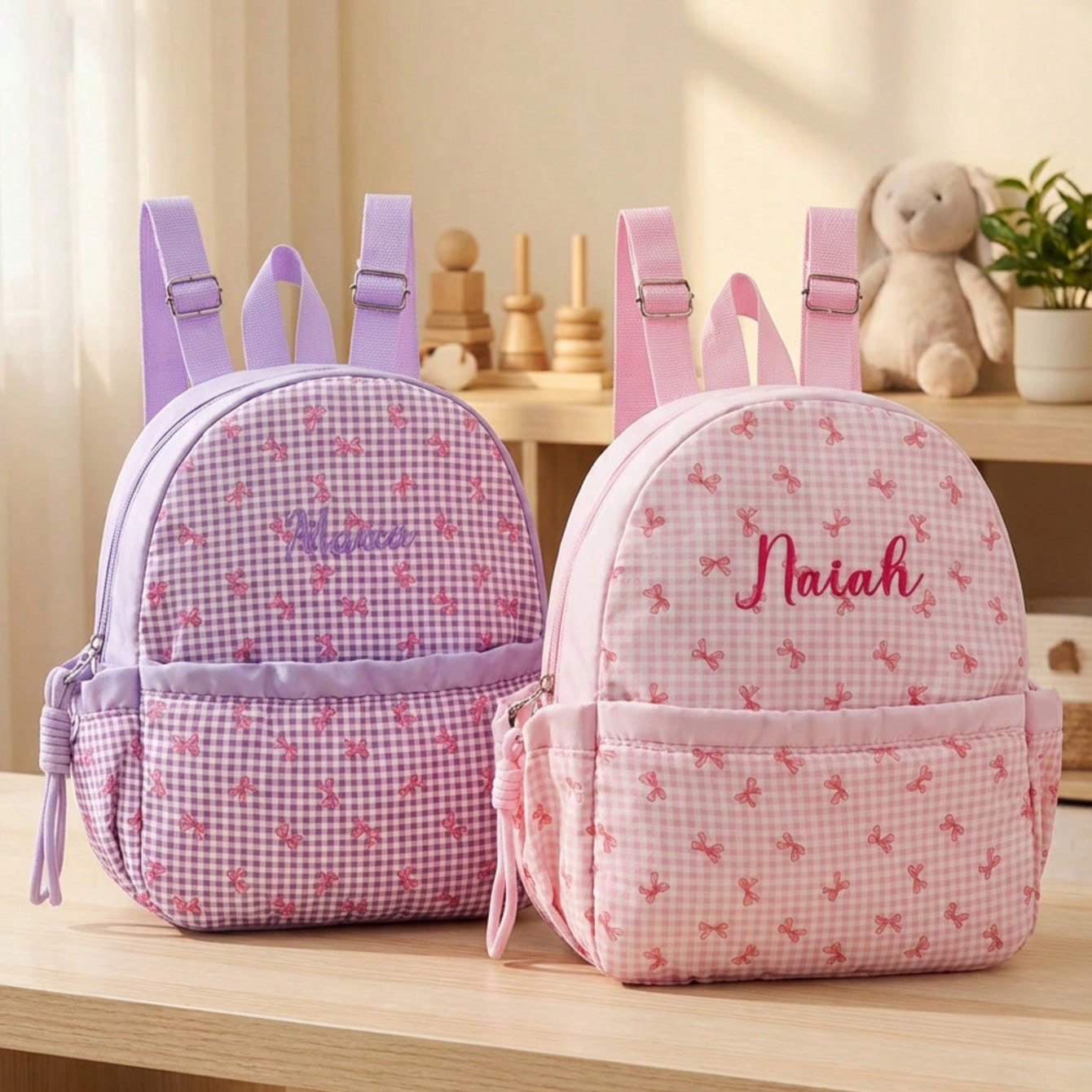 Custom Name-Letter Embroidered – School Backpack Teen Bewertung und Preis