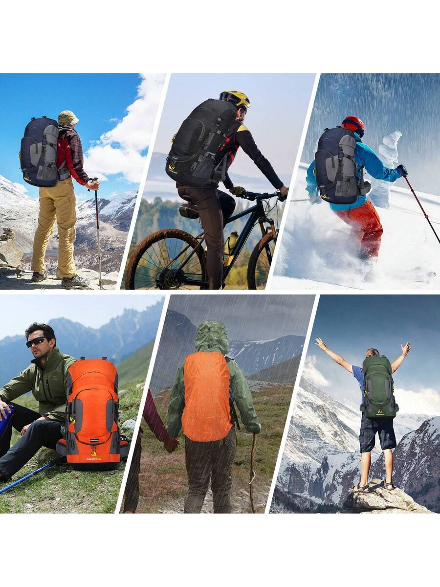 60L Waterproof Oxford Backpack – Hiking Backpack Waterproof Bewertung und Preis