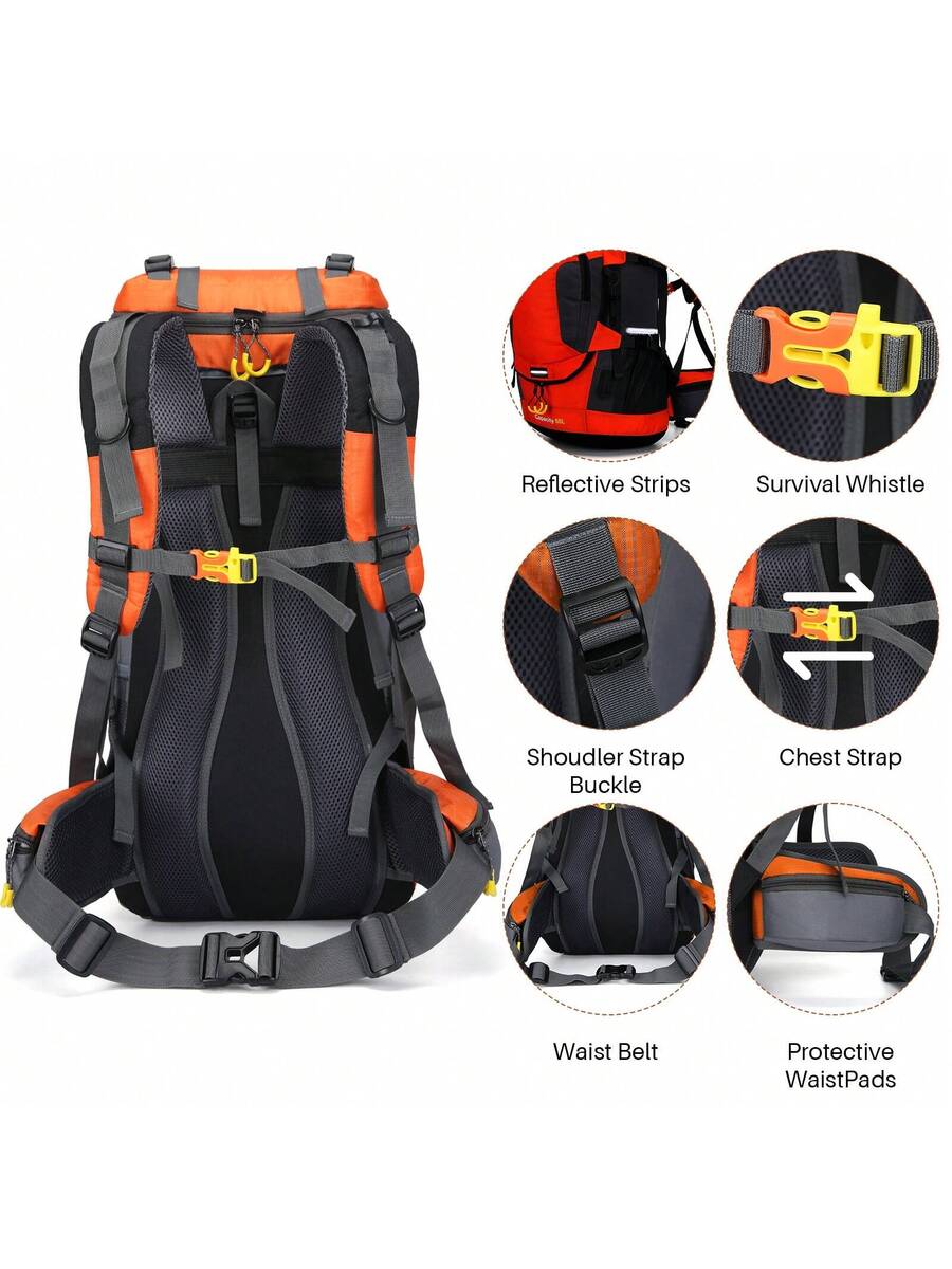 60L Waterproof Oxford Backpack – Hiking Backpack Waterproof Bewertung und Preis