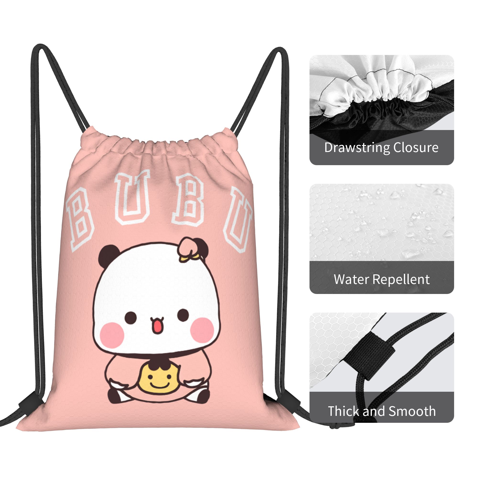 Bubu Dudu Cute Bear Drawstring – Drawstring Gym Bag Bewertung und Preis