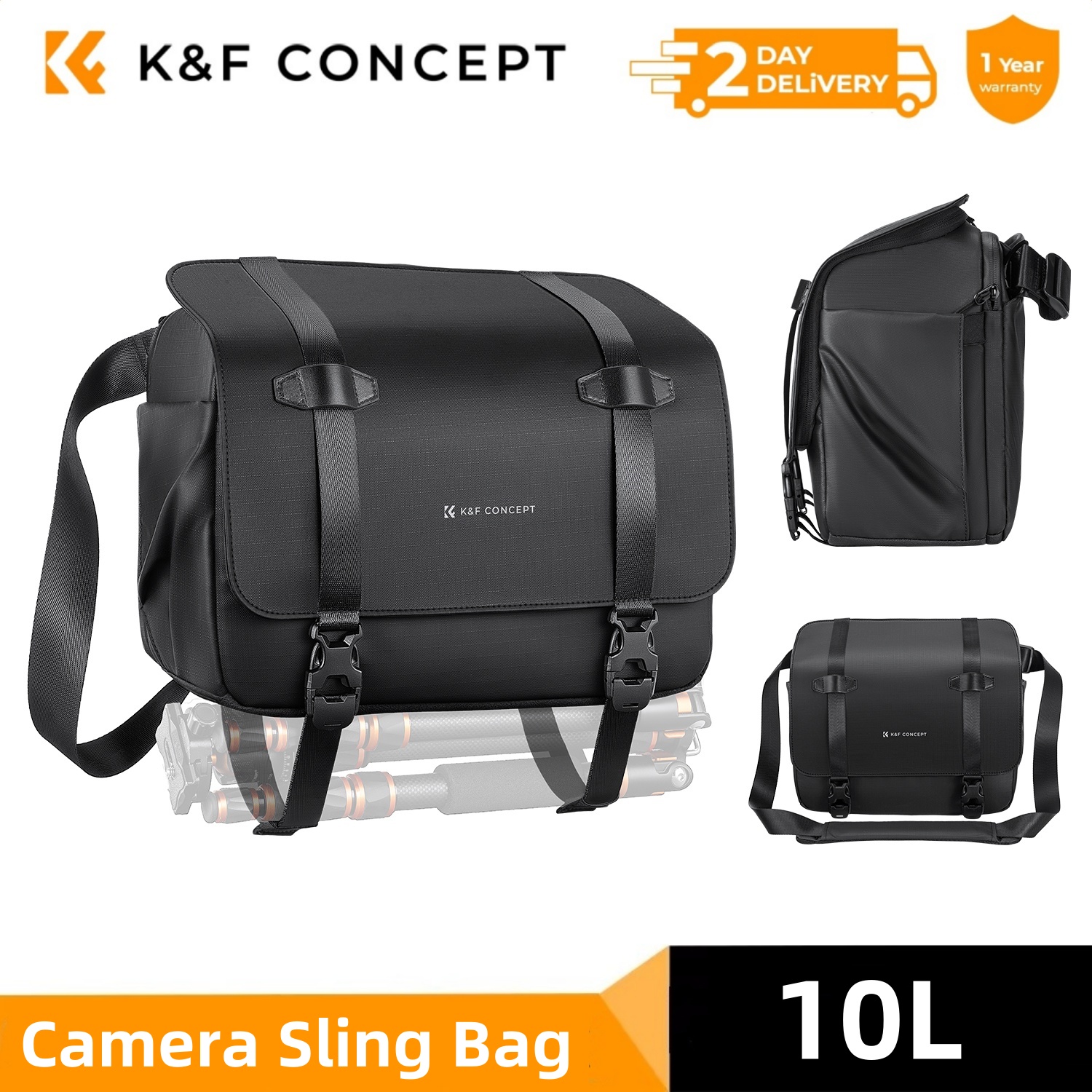 K&F CONCEPT 10L Camera Sling B – Sling Backpack Shoulder Bewertung und Preis