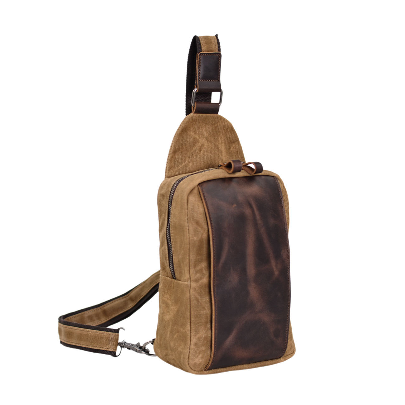 Casual Men's Vintage Waxed Can – Sling Backpack Shoulder Bewertung und Preis