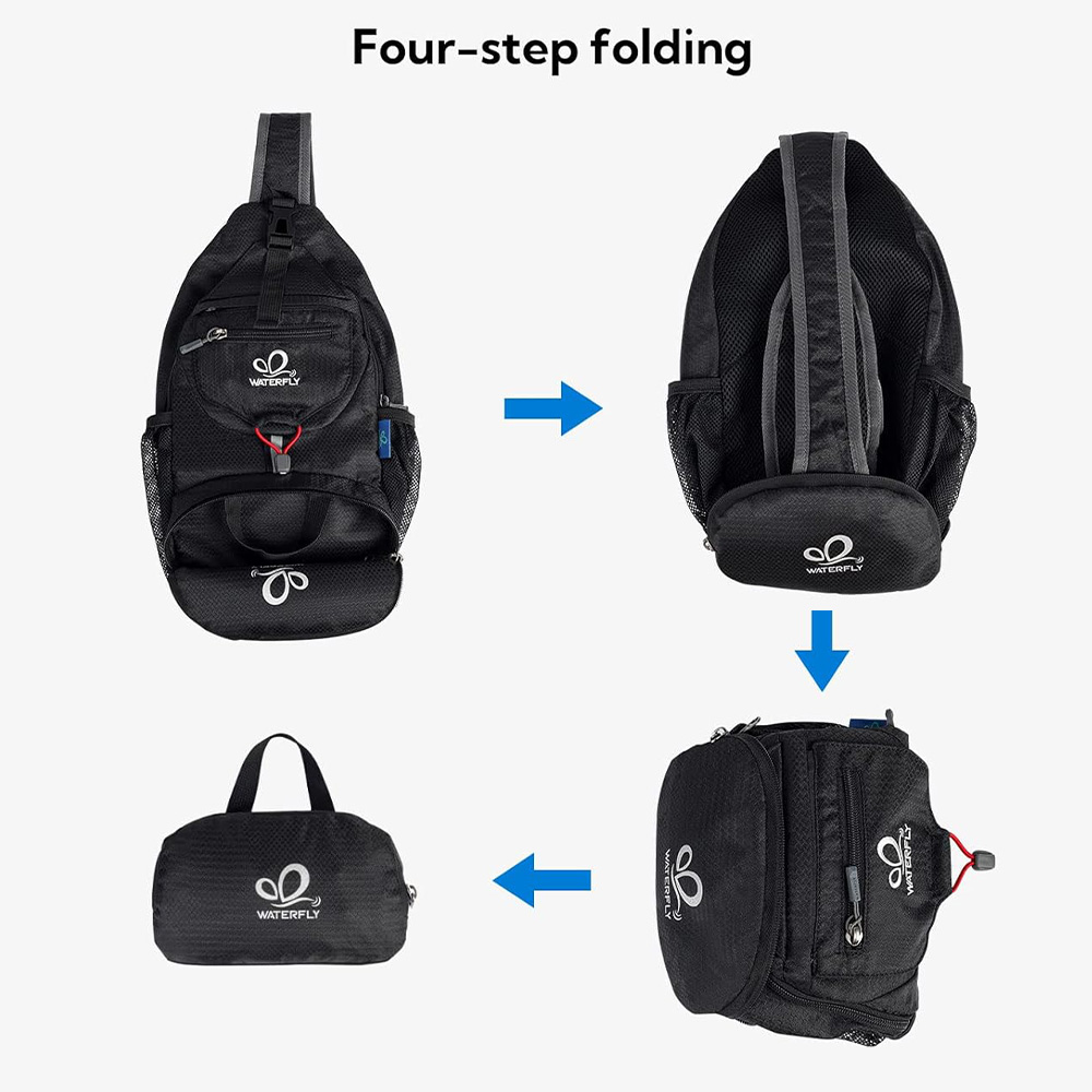 WATERFLY Chest Bag Shoulder Sm – Sling Backpack Shoulder Bewertung und Preis
