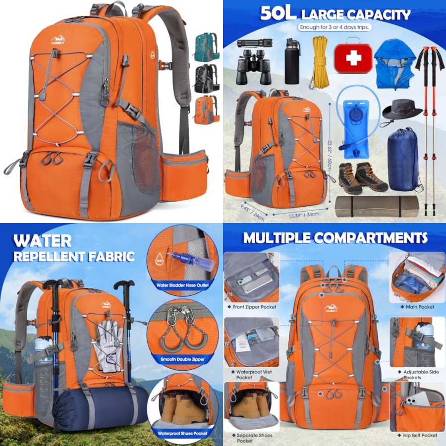 50L Hiking Backpack Waterproof – Hiking Backpack Waterproof Bewertung und Preis