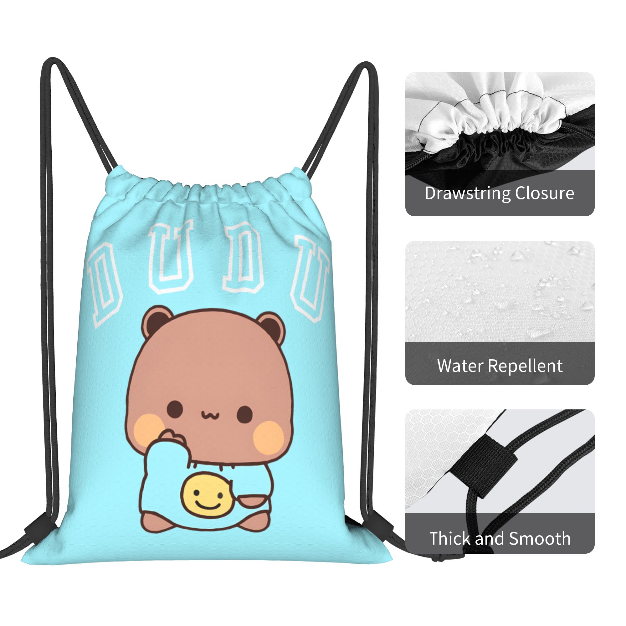 Bubu Dudu Cute Bear Drawstring – Drawstring Gym Bag Bewertung und Preis